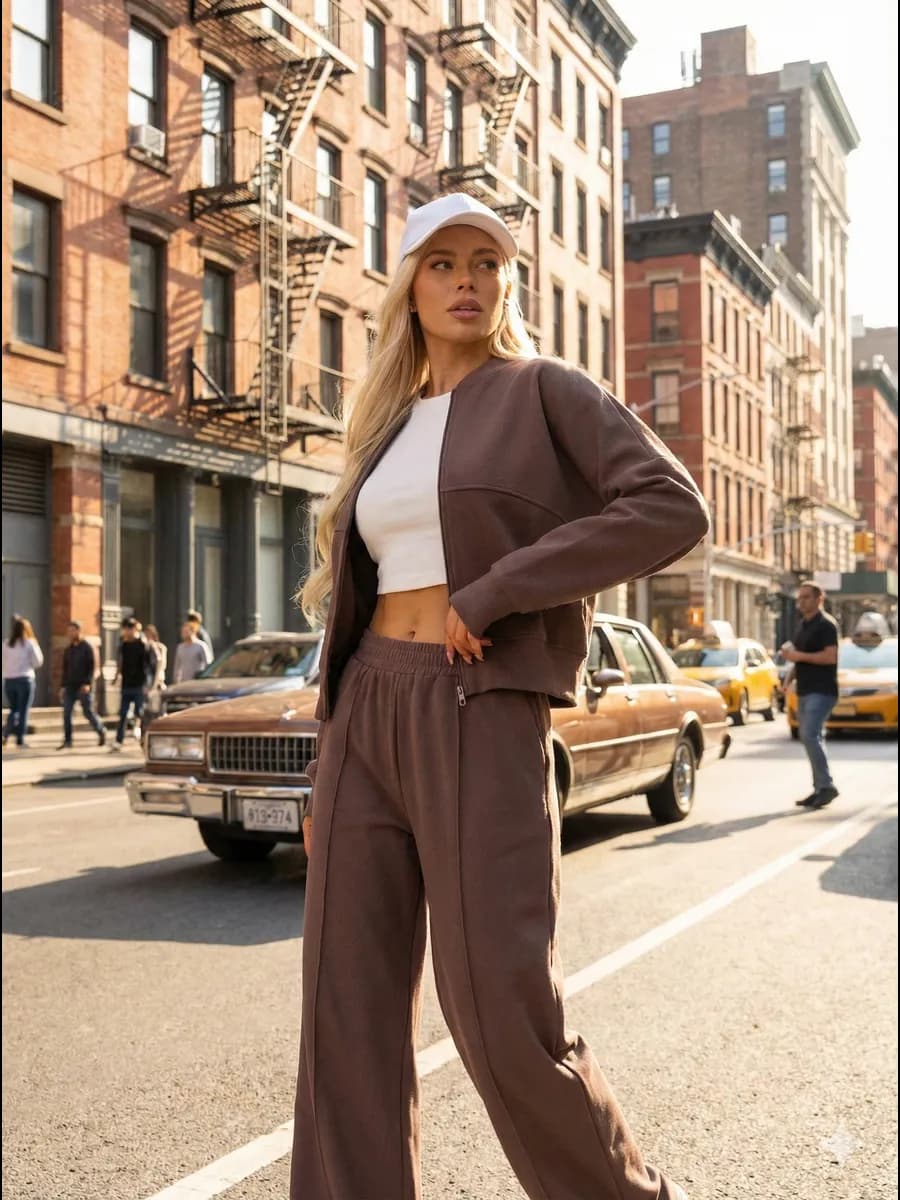 Спортивный костюм оверсайз