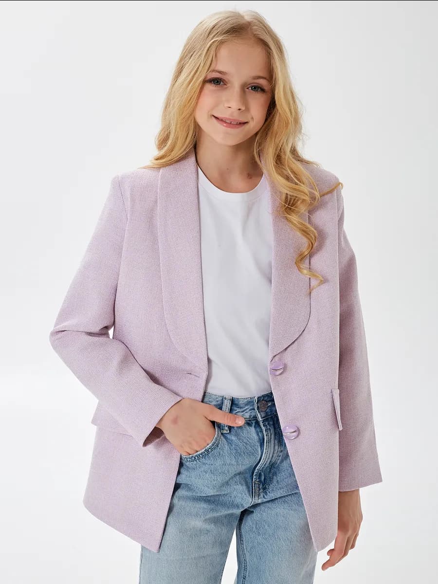 Пиджак нарядный из твида