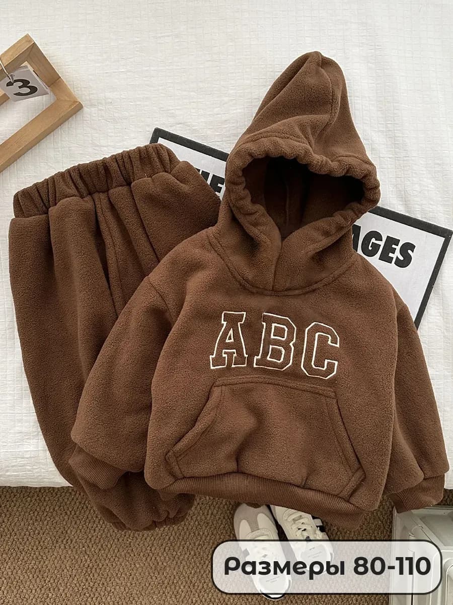 Флисовый костюм для малыша для новорожденных