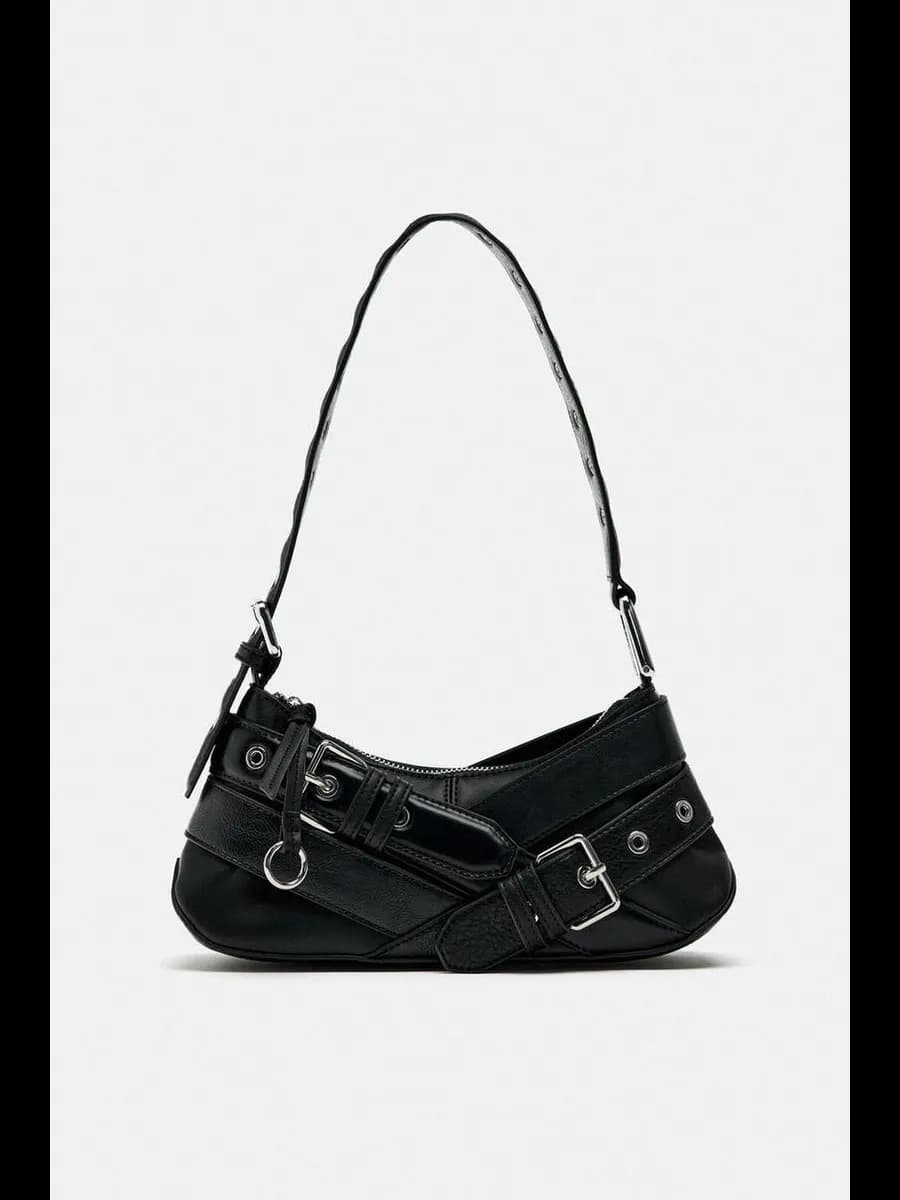 Сумка на плечо багет Zara