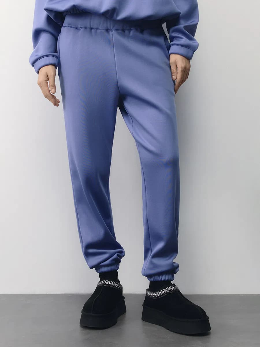 Брюки-джоггеры спортивные с начесом