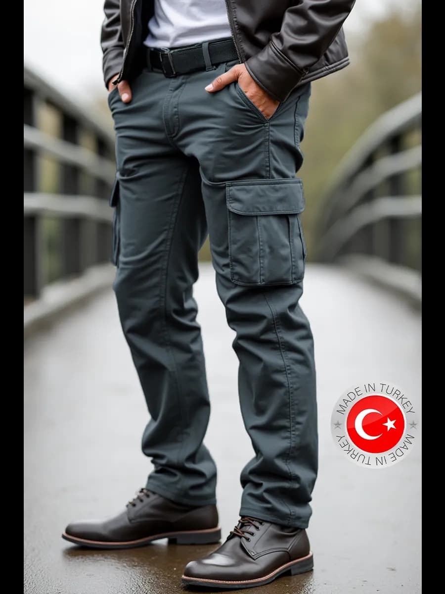 Джоггеры брюки карго прямые