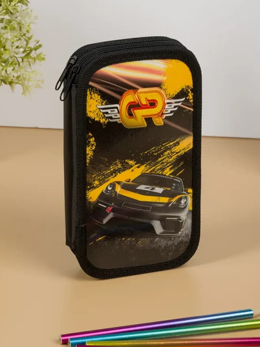 Пенал 2 отделения в школу для мальчика