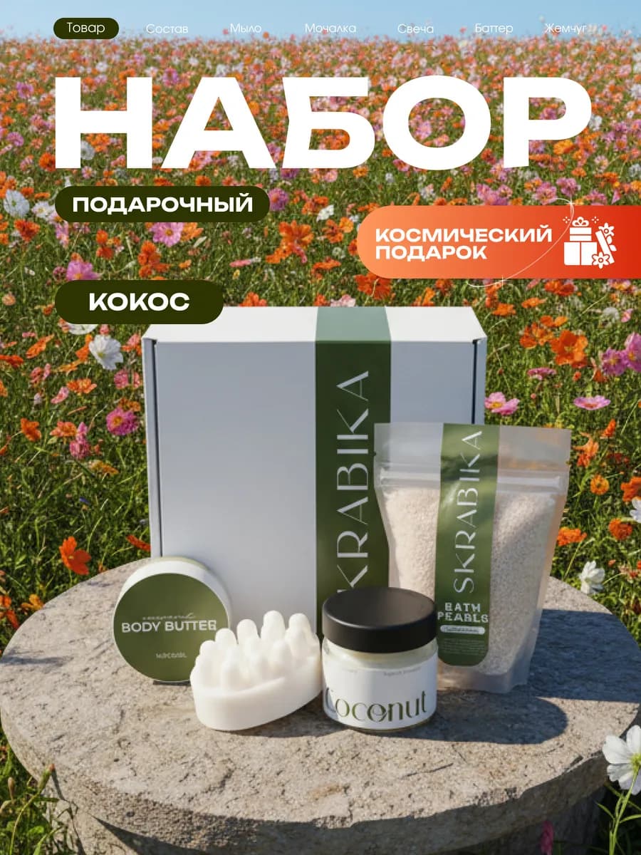 Подарочный набор косметики