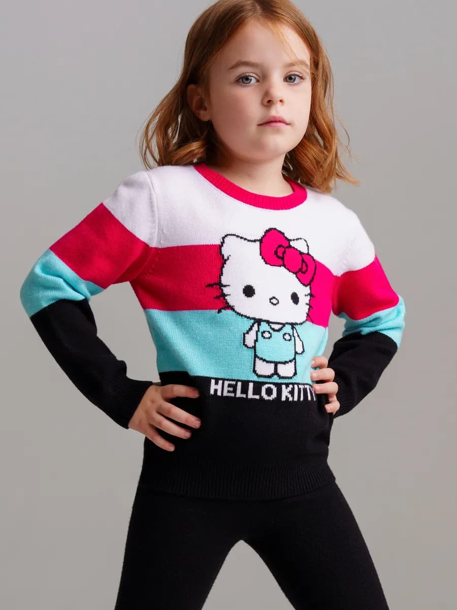 Джемпер вязаный - фото 1