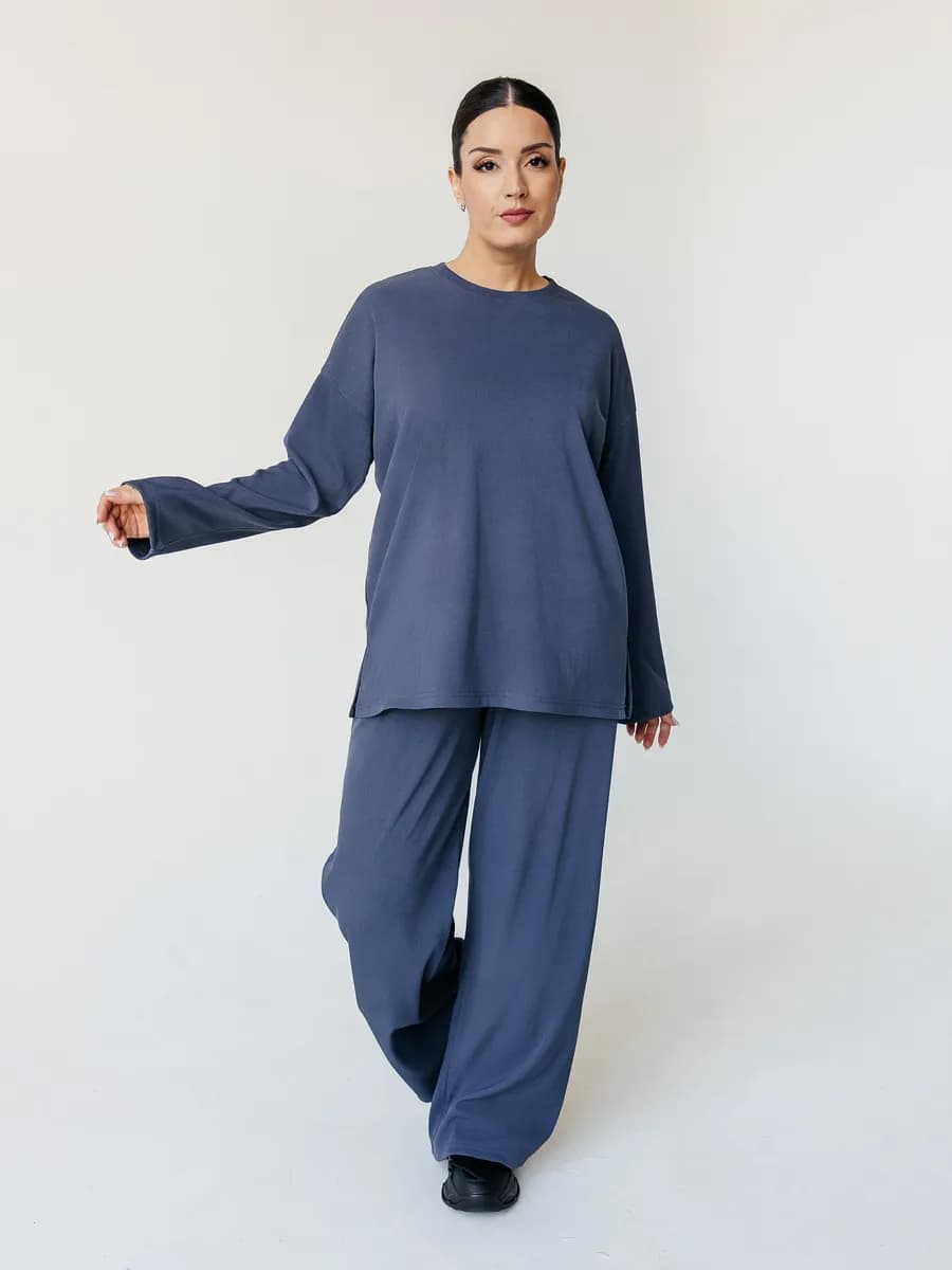 Костюм лапша трикотажный - фото 1