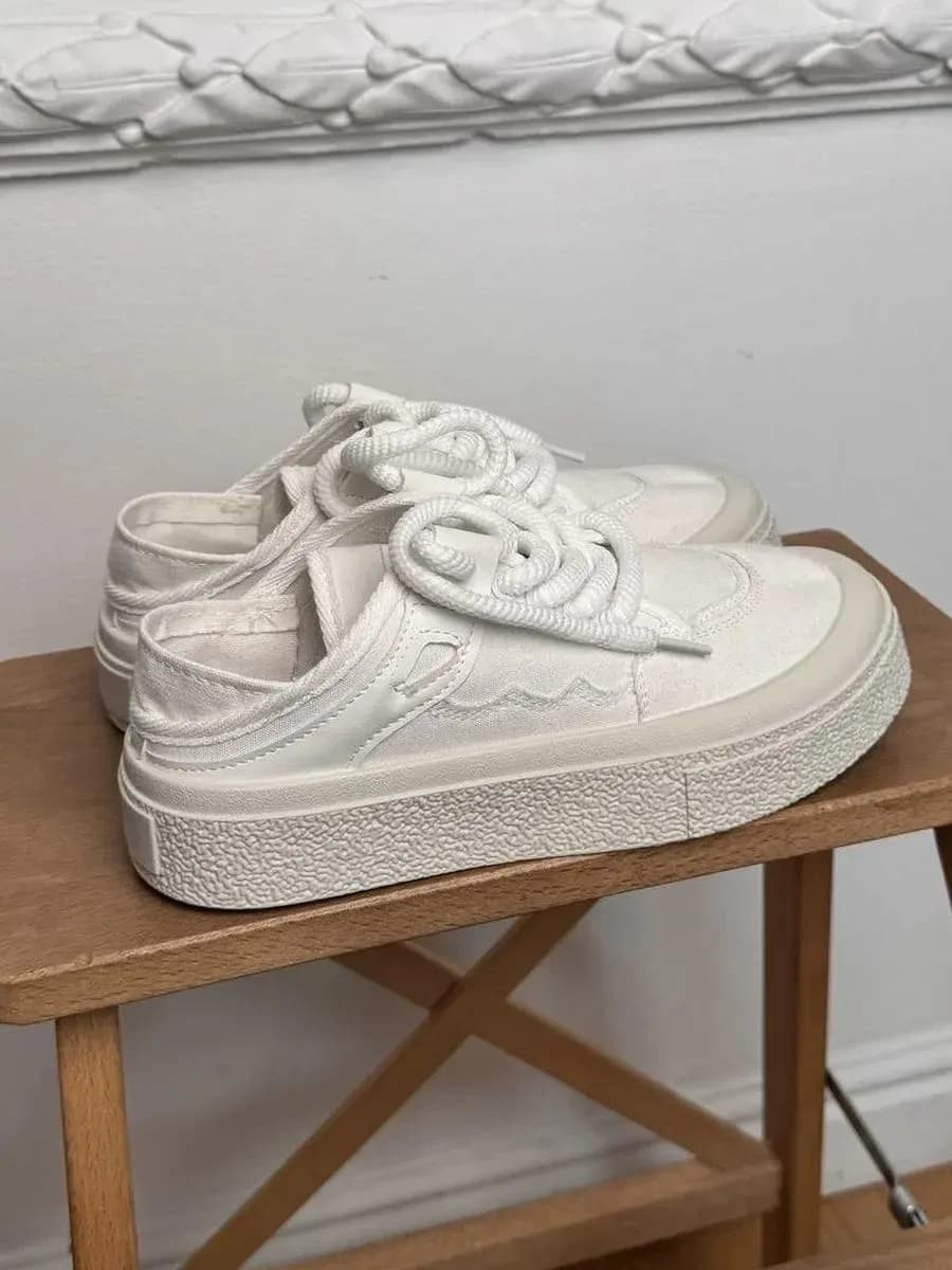 кеды дутые хайтопы на платформе с толстым шнурком