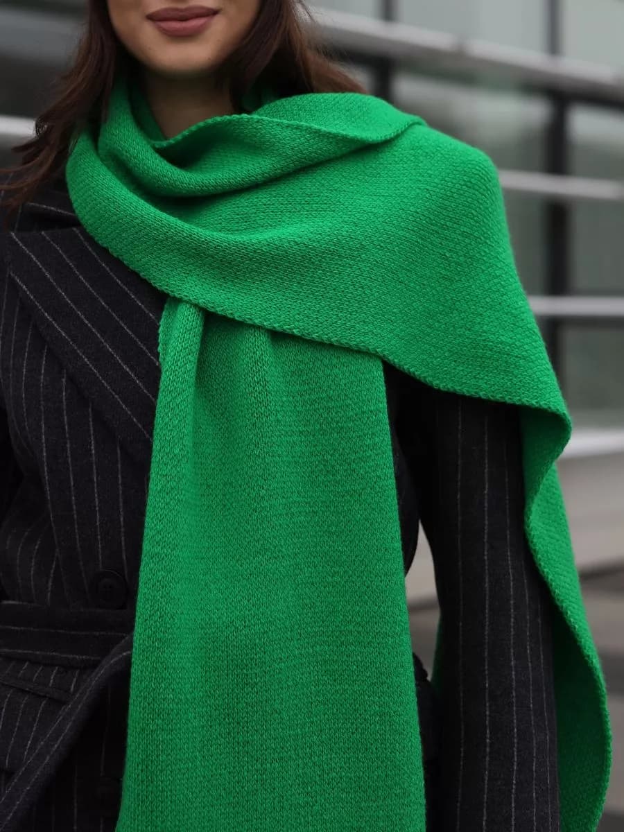 Шарф теплый зимний