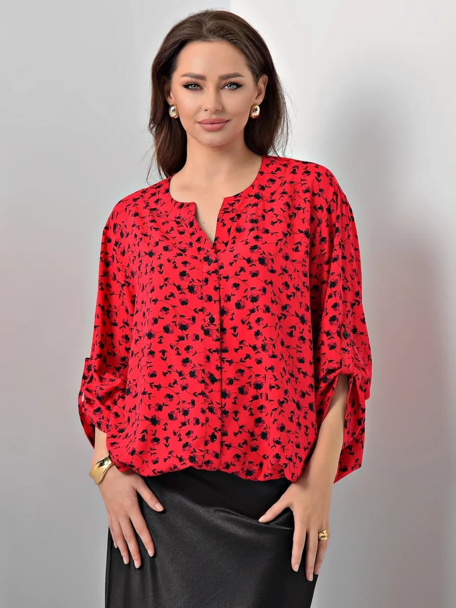 Блузка рубашка праздничная нарядная больших размеров