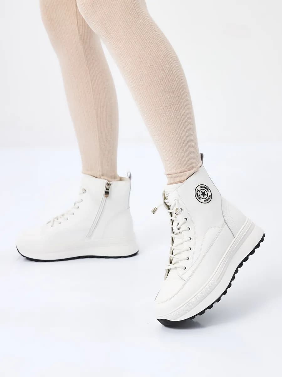 Ботинки зимние из натуральной кожи