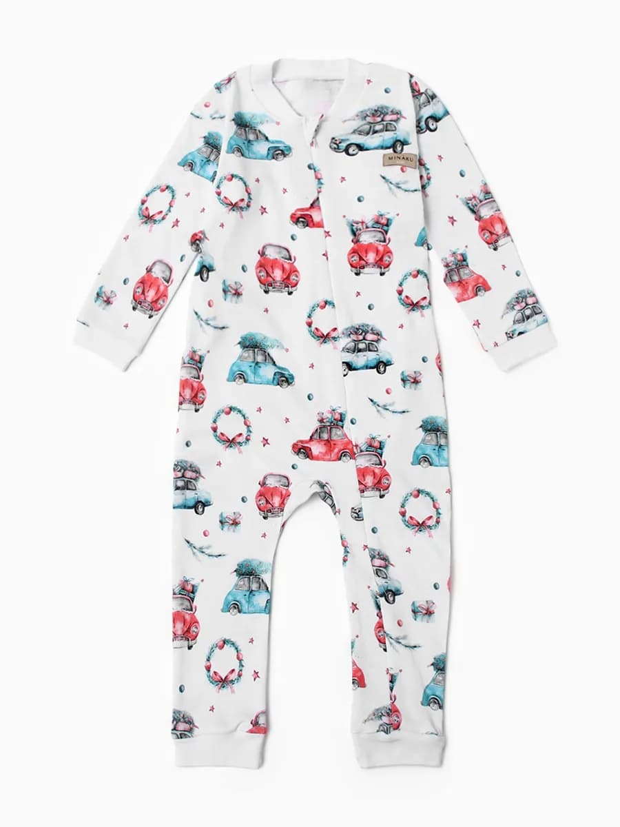 Детский новогодний комбинезон - слип для новорожденных