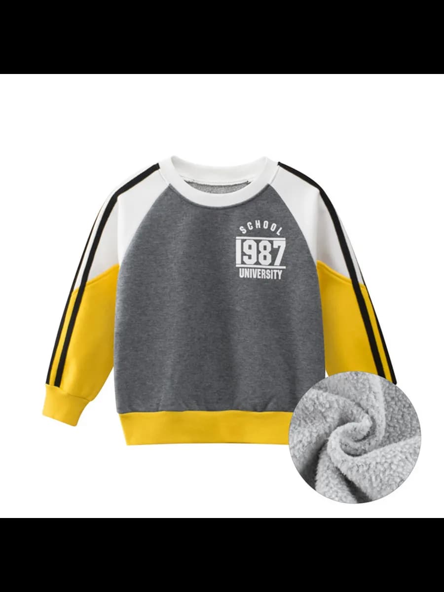 Детский свитшот с начесом на каждый день - фото 1