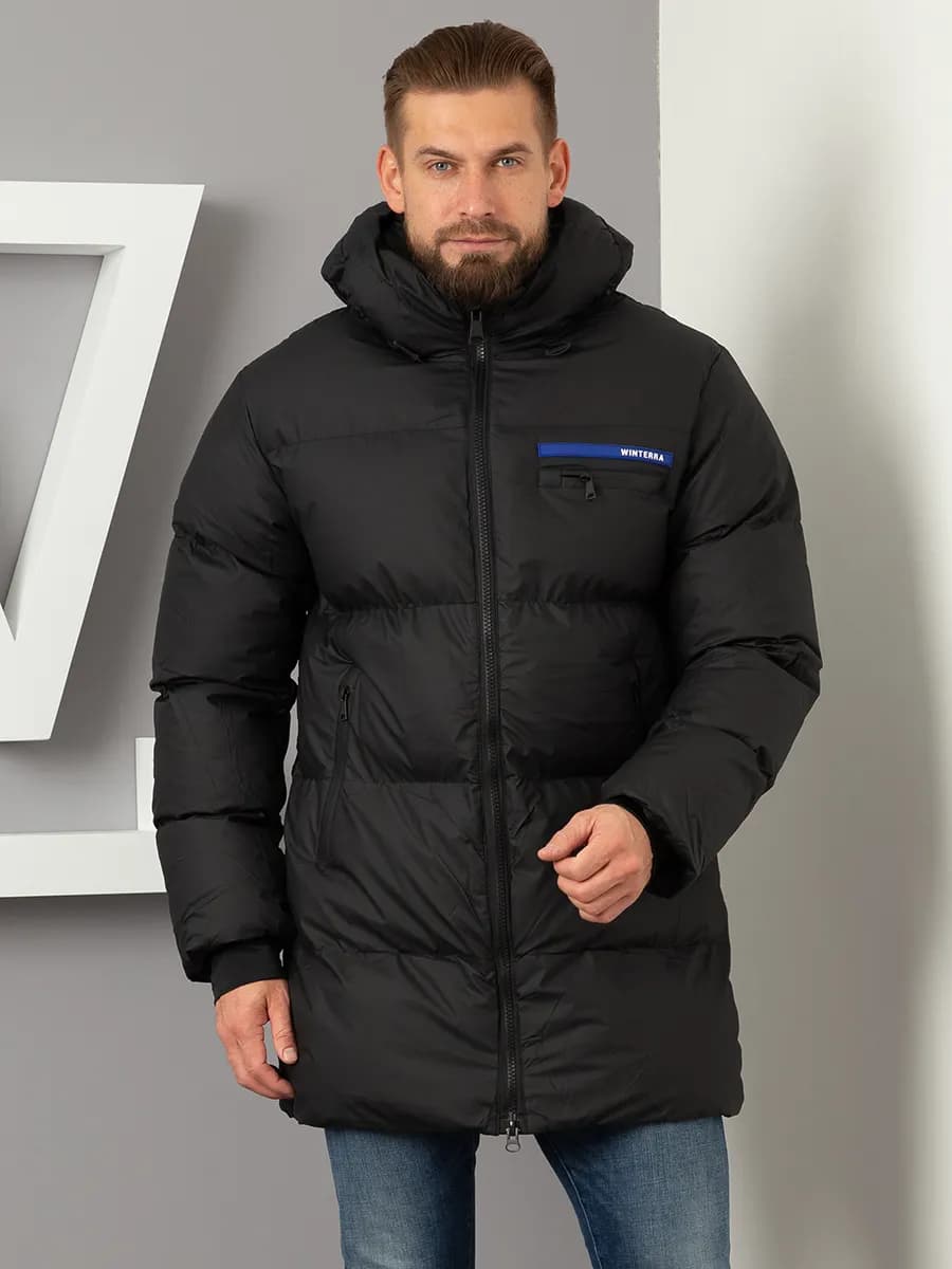 Пуховик зимний короткий