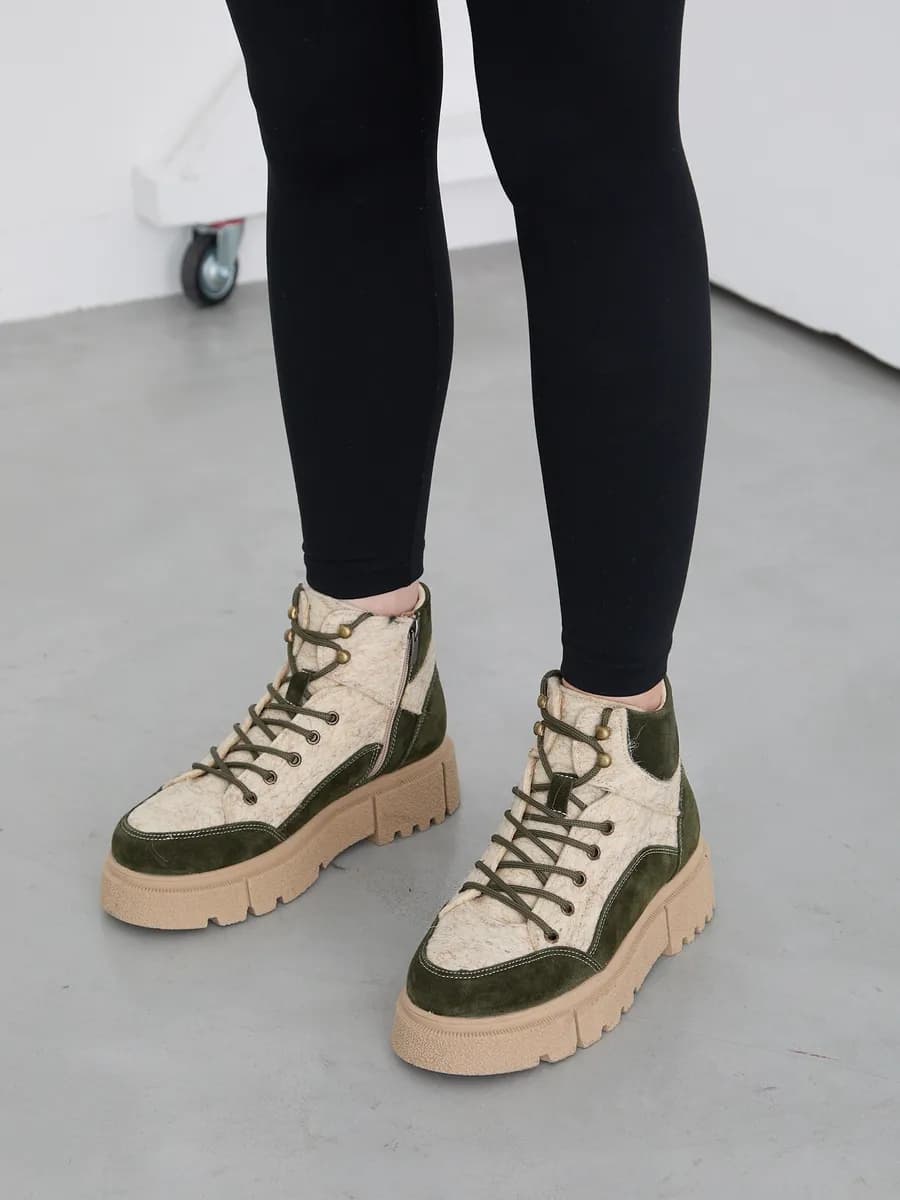 Ботинки зимние войлочные