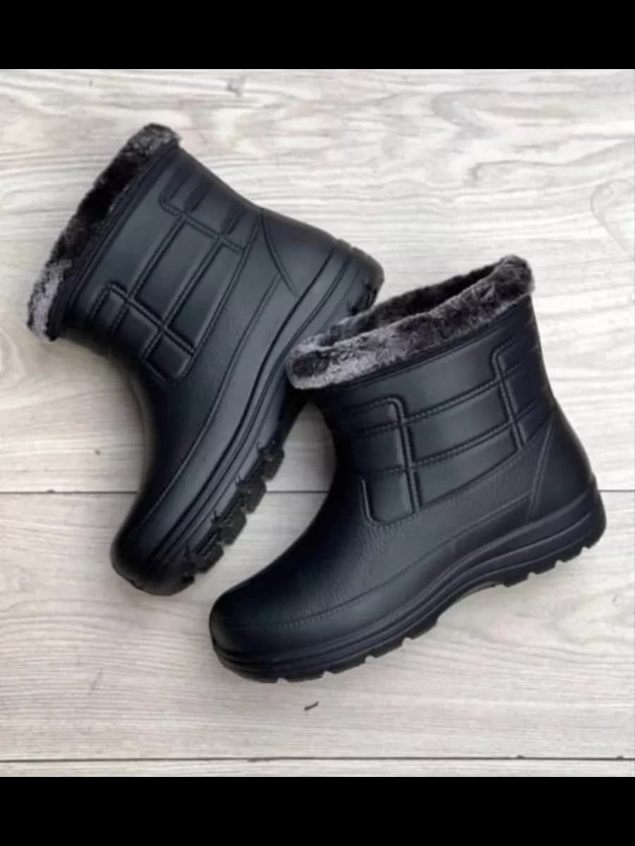 Сапоги резиновые мужские зимние ЭВА