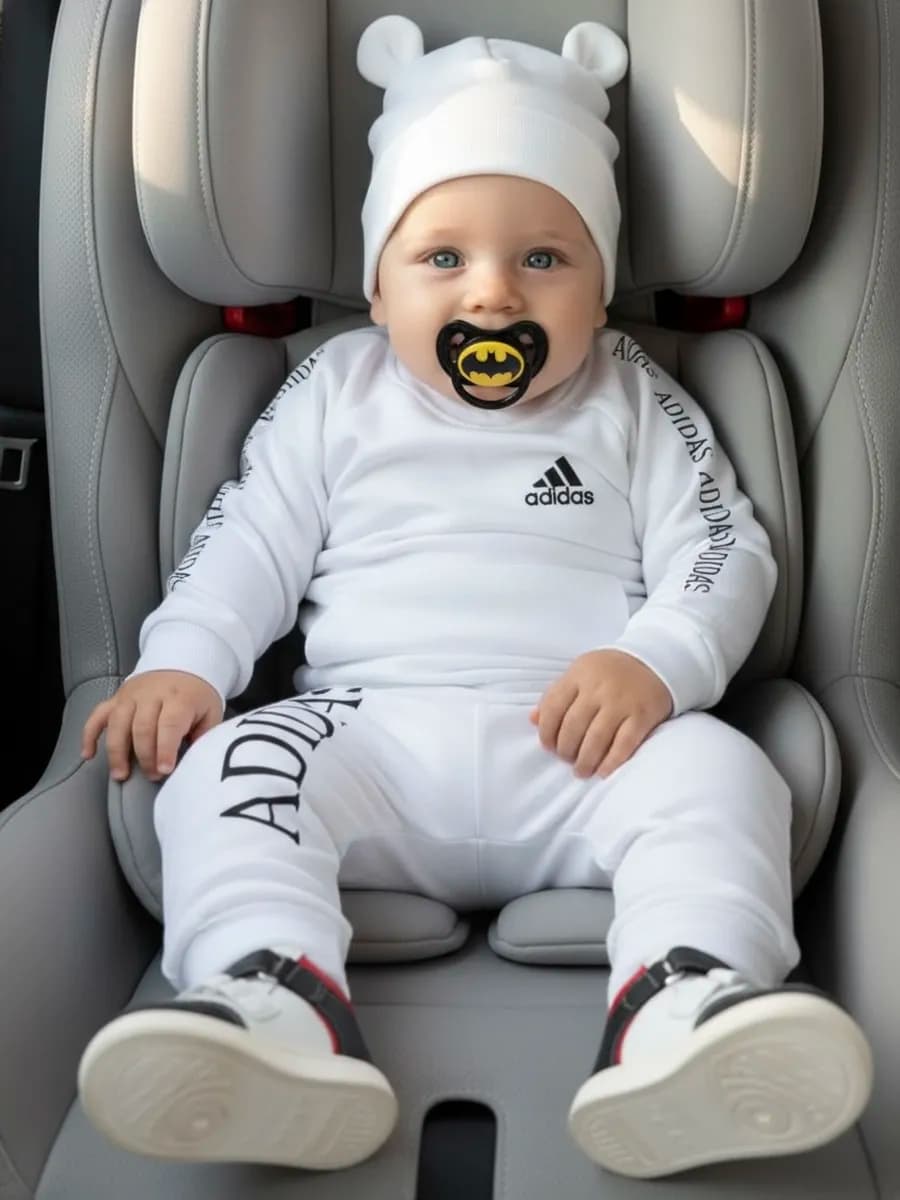 Детский спортивный костюм для новорожденного с карманом