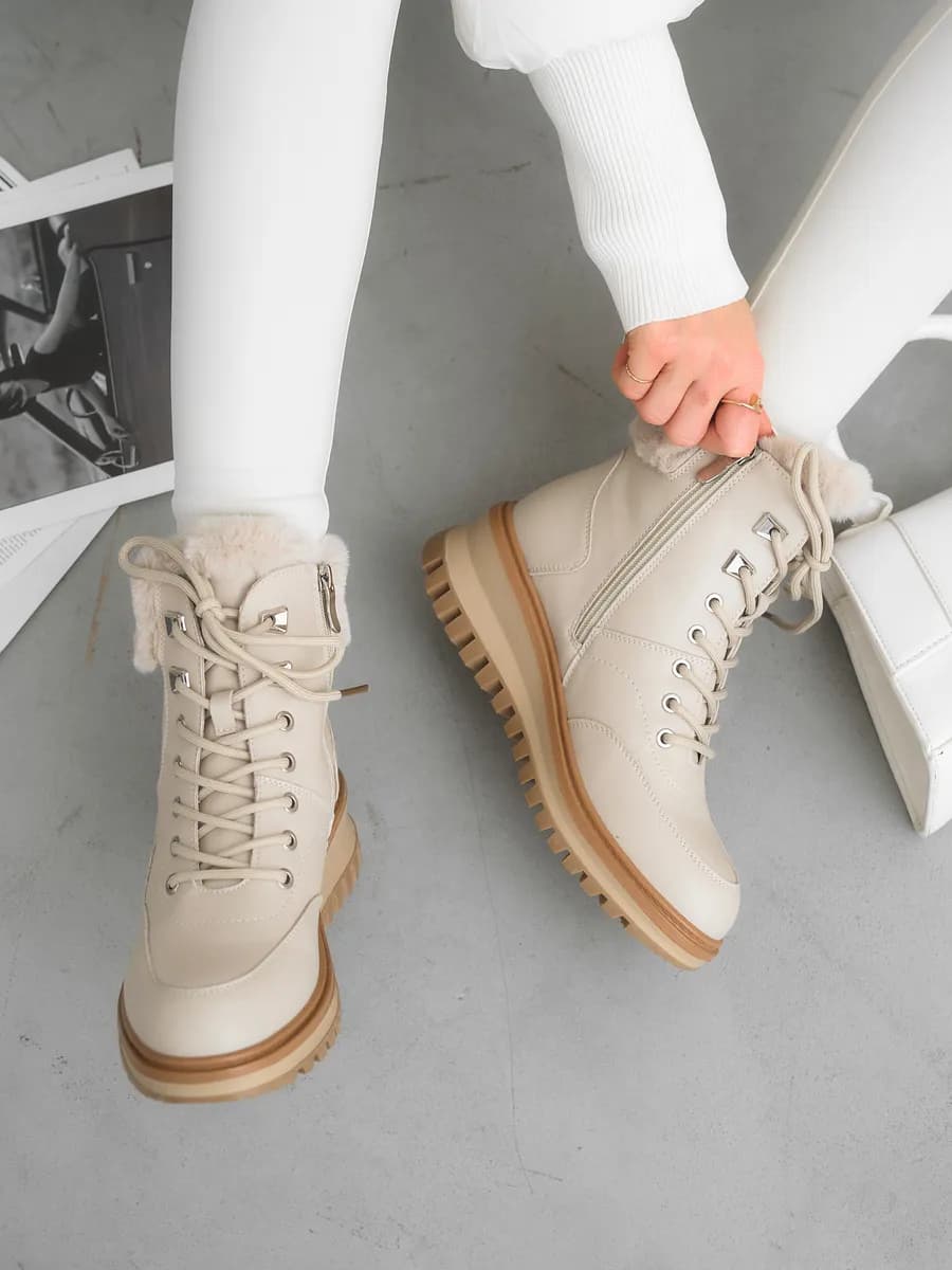 Ботинки зимние натуральная кожа