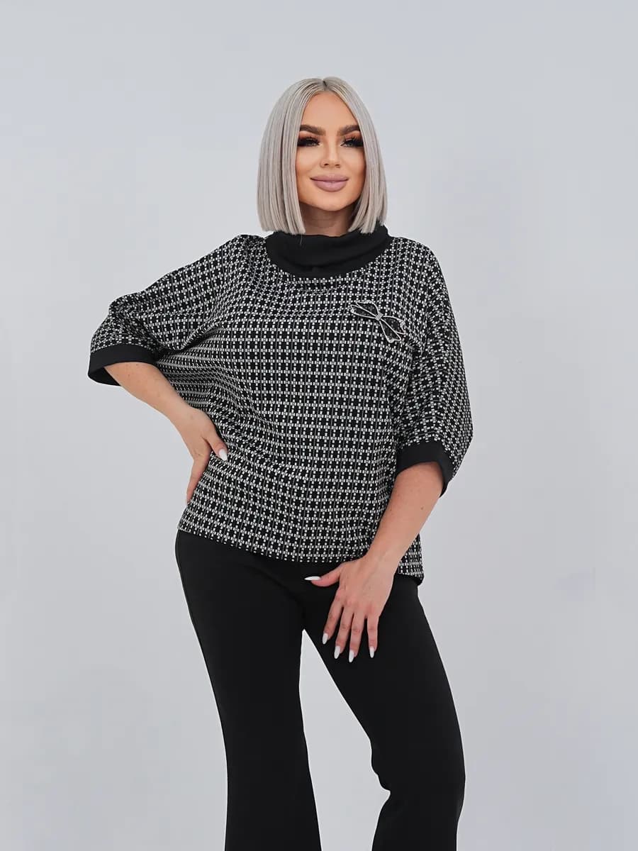 Кофта нарядная больших размеров