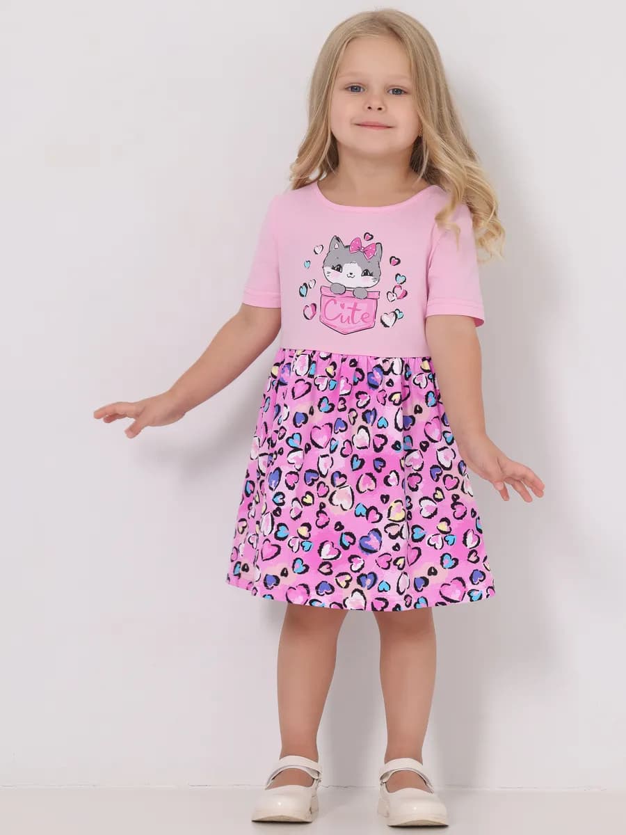 Платье в садик хлопок 100%