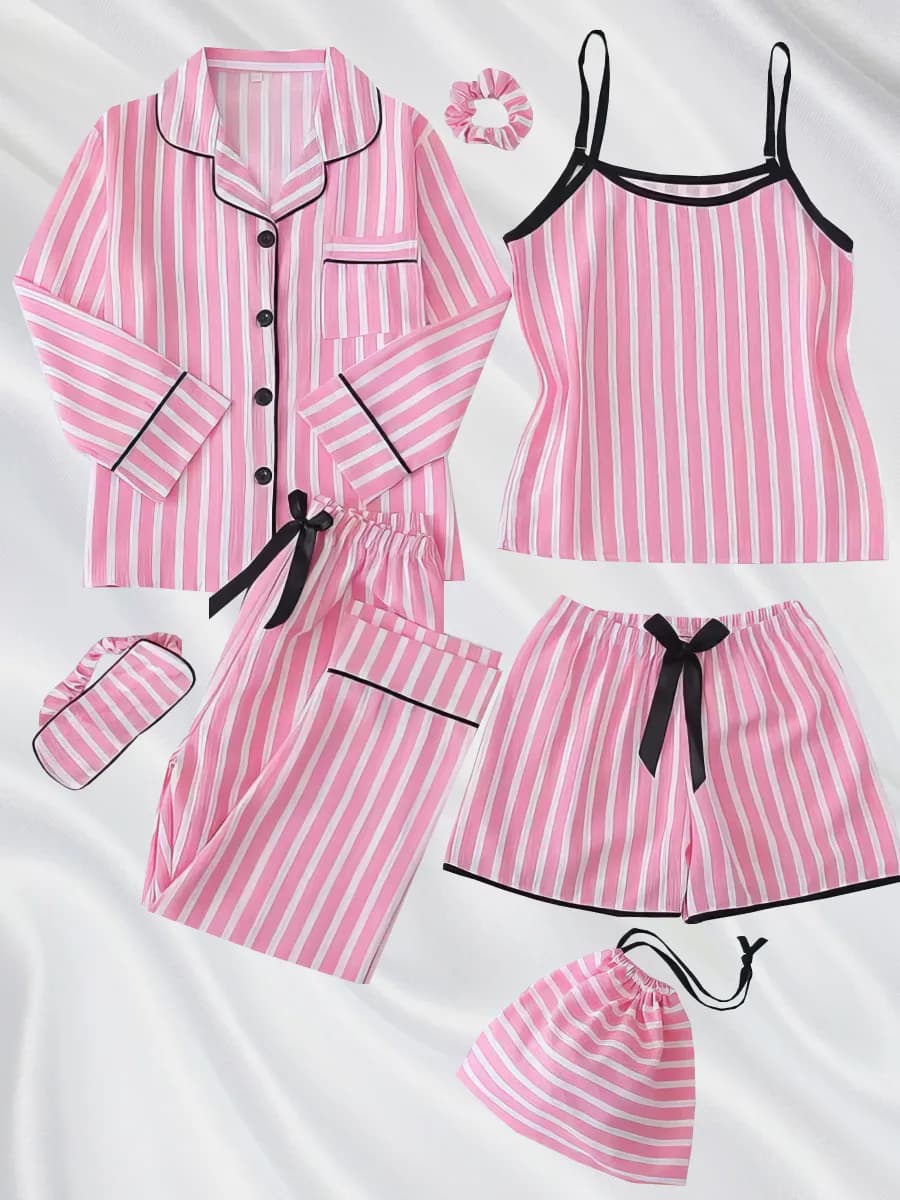 Пижама для девочки 7 в 1 хлопок victoria's secret