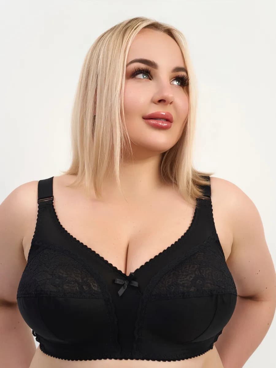 Бюстгальтер без косточек больших размеров для полных
