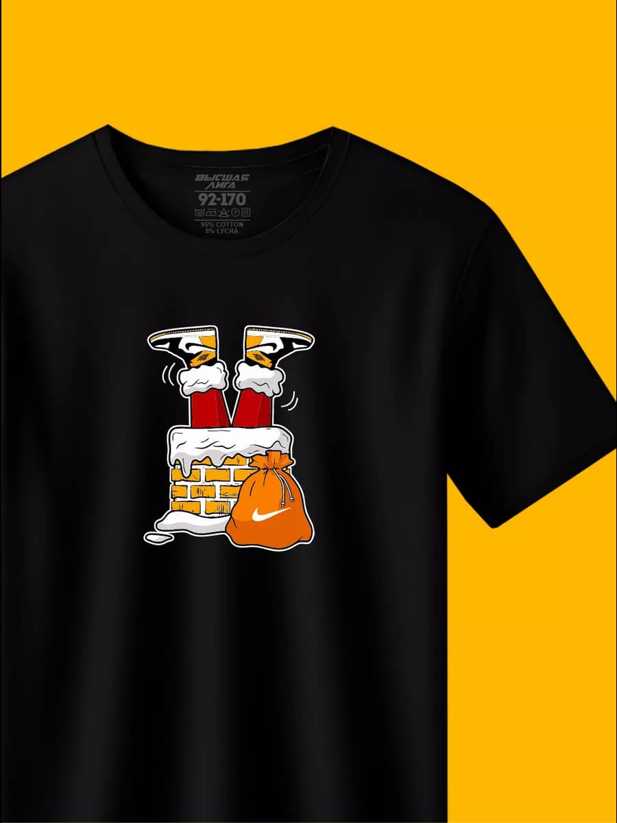 Футболка с принтом