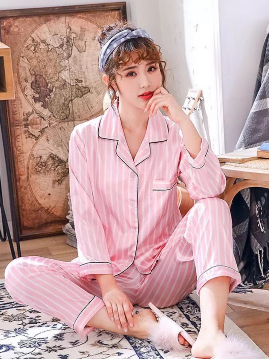 Атласная пижама