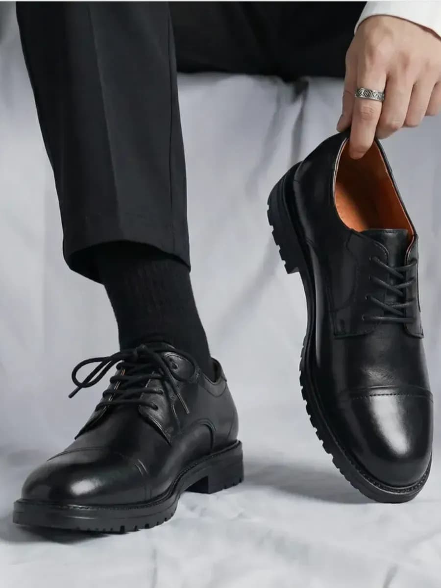 Туфли кожаные классические