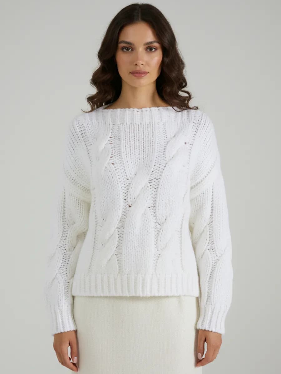 Джемпер нарядный больших размеров