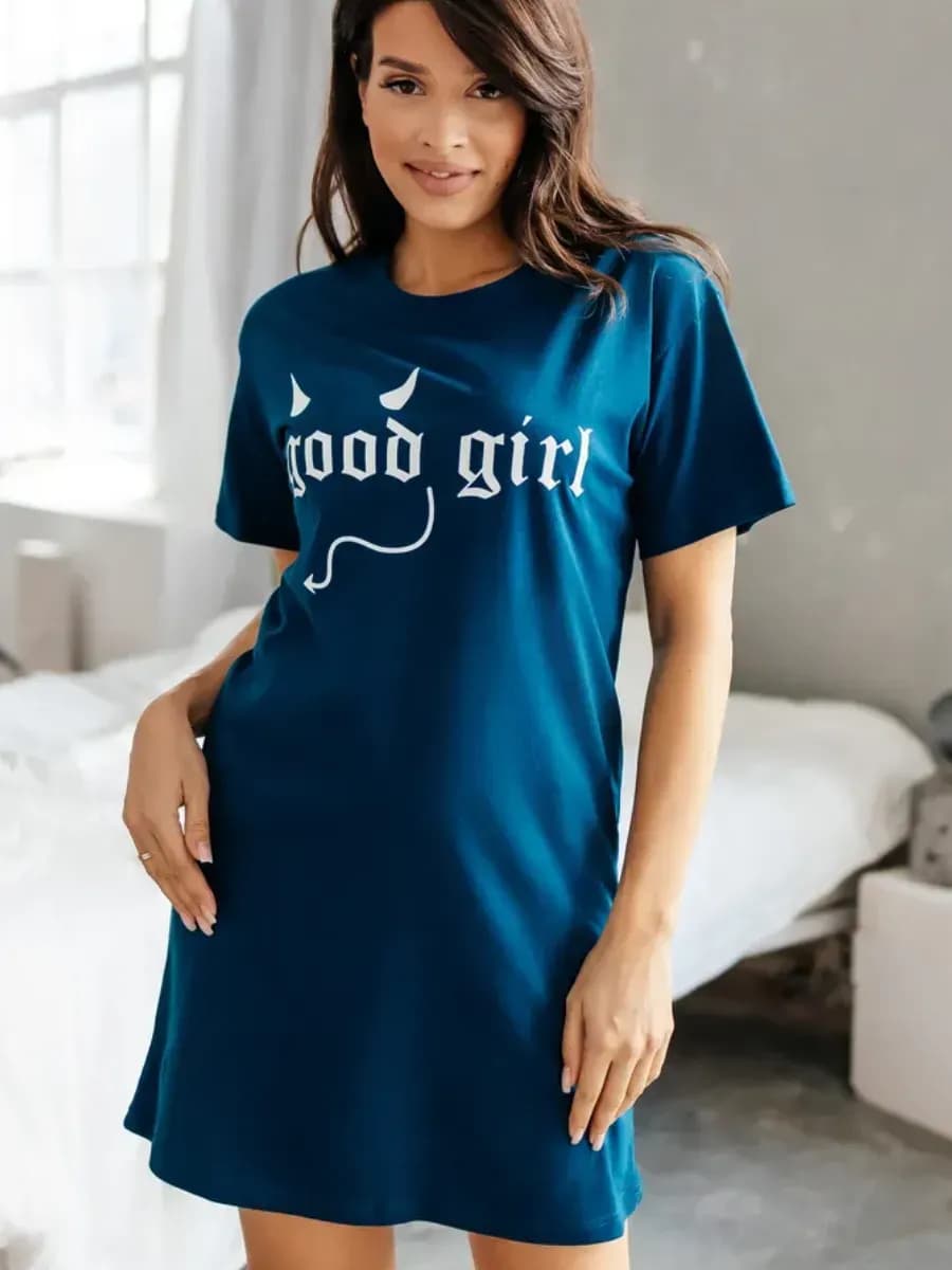 Ночная сорочка женская домашнее платье