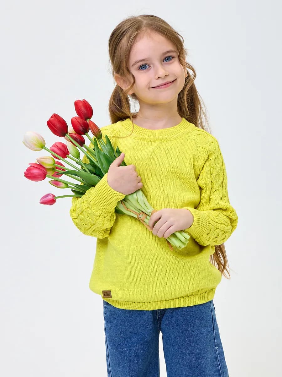 Джемпер кофта свитшот свитер хлопковый вязаный