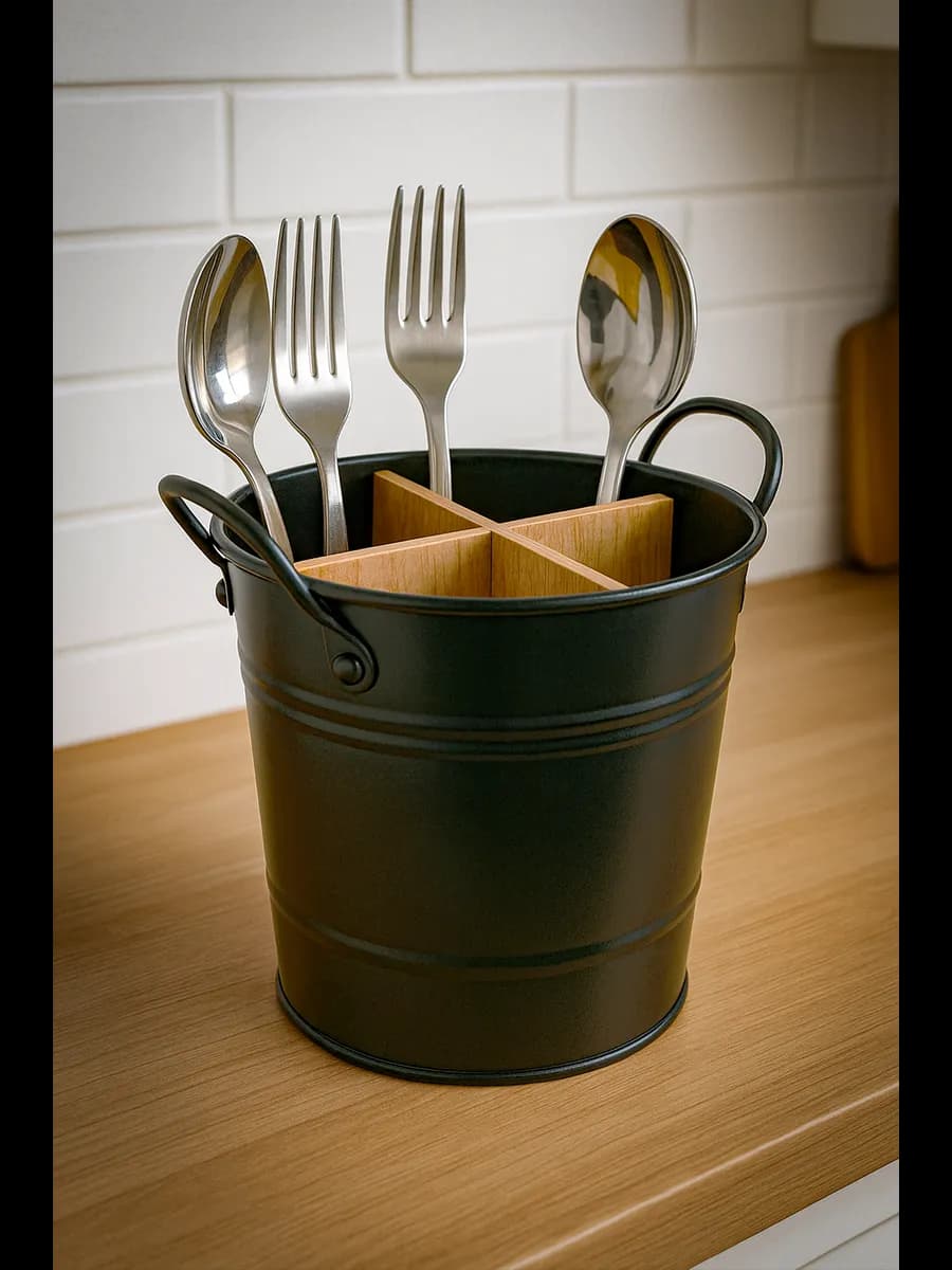 Подставка органайзер для столовых приборов универсальная