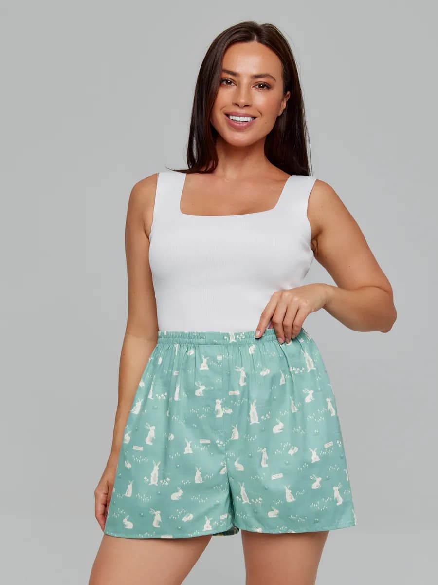 Шорты пижамные легкие домашние хлопок 100%