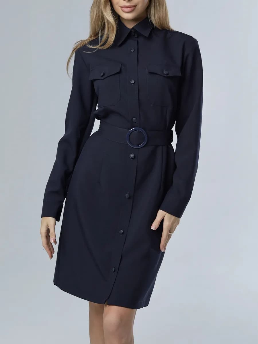 Платье Полиция с длинным рукавом - фото 1