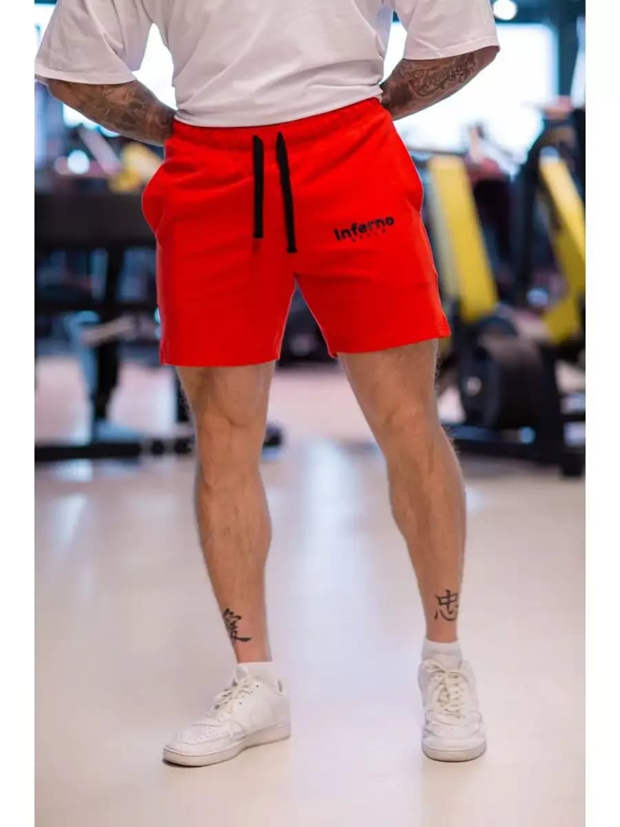 Шорты спортивные мужские, укороченные