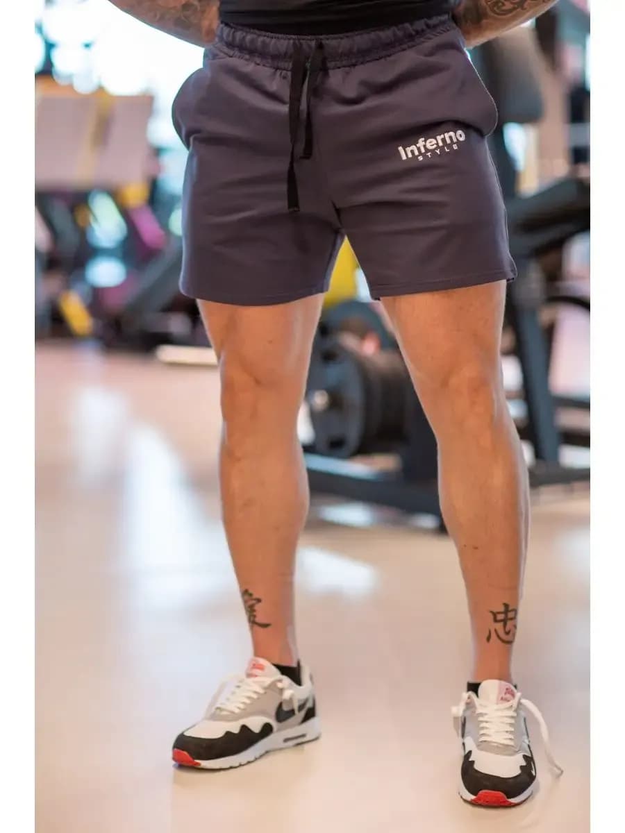 Шорты спортивные мужские, укороченные