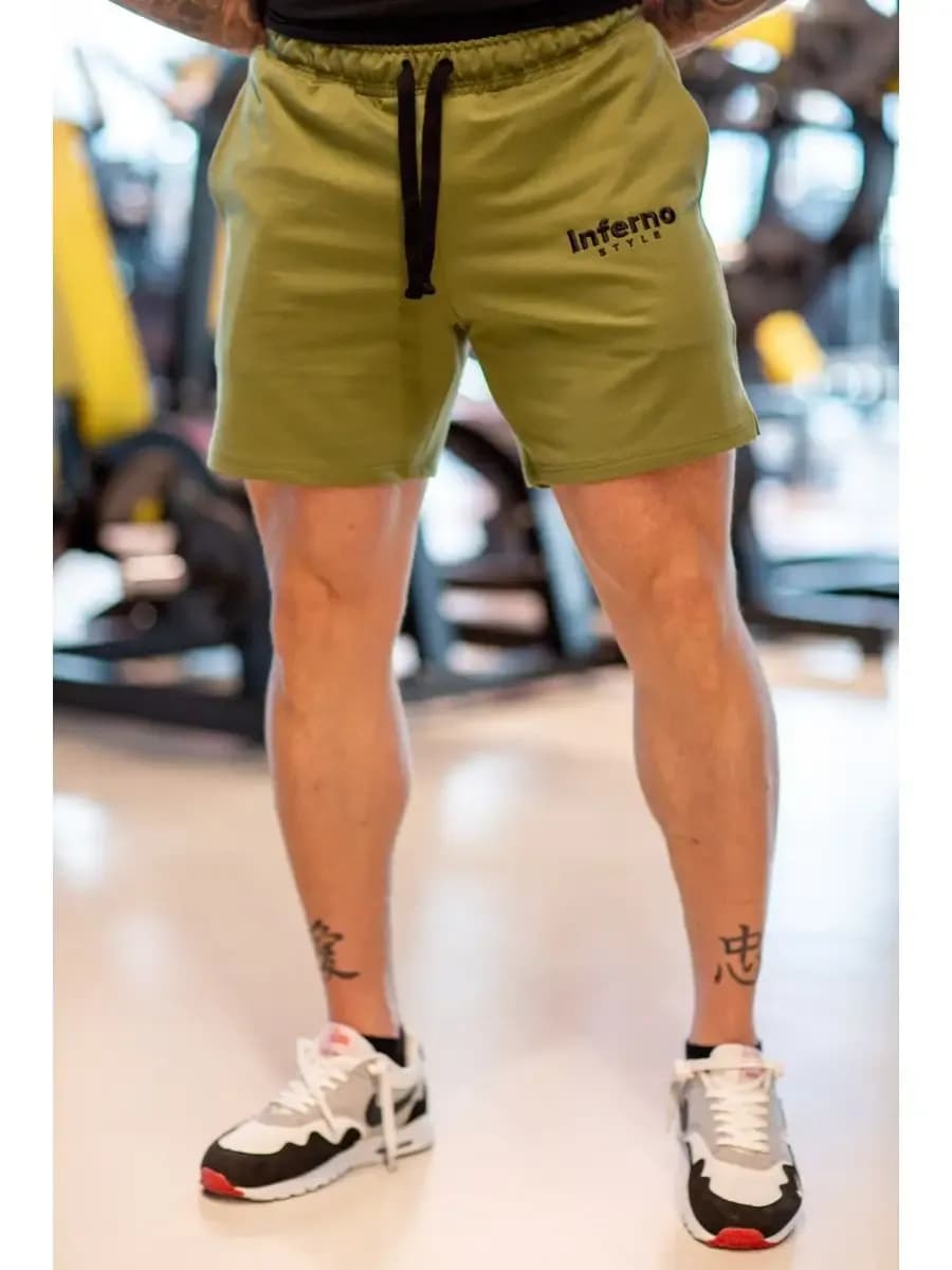 Шорты спортивные мужские, укороченные