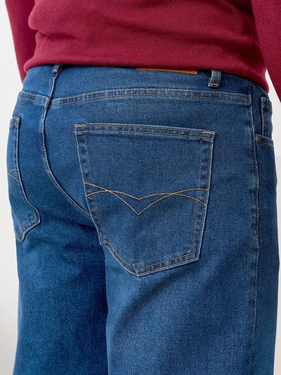 Джинсы прямые классические - фото 1