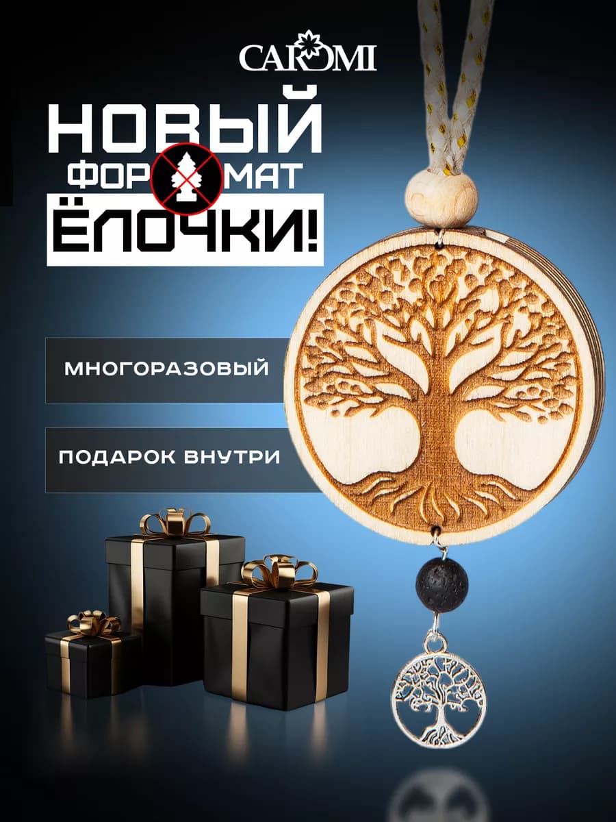 Ароматизатор в машину набор подарок на новый год 2026 - фото 1