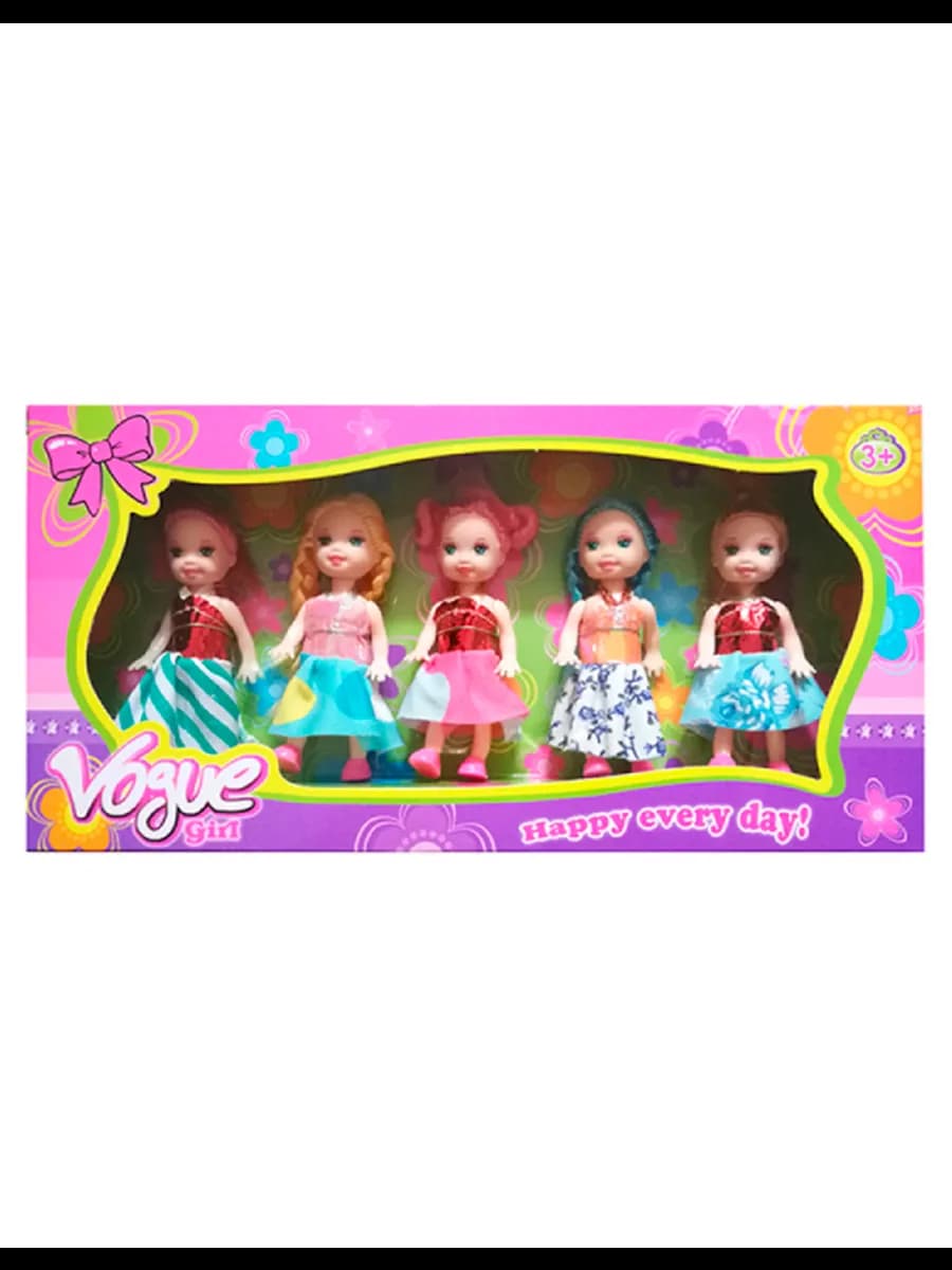 Куклы игрушки набор 5 шт