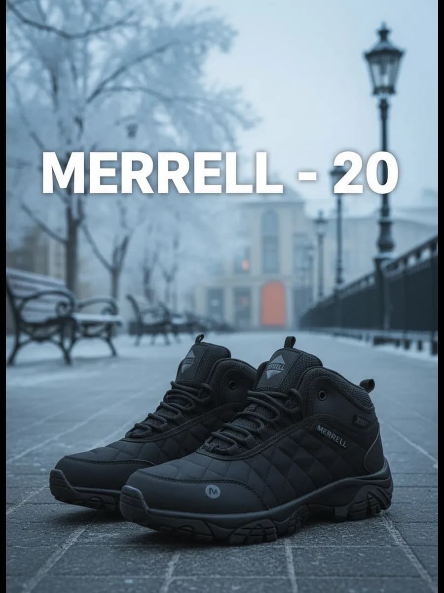 Кроссовки зимние с мехом высокие