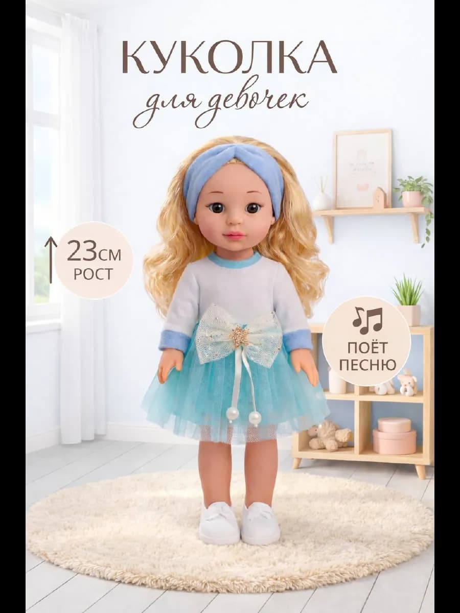 Кукла для девочки говорящая интерактивная игрушка