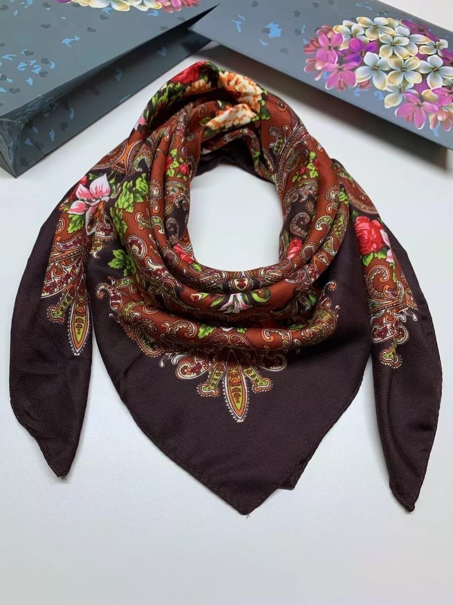 Платок на голову и шею - фото 1