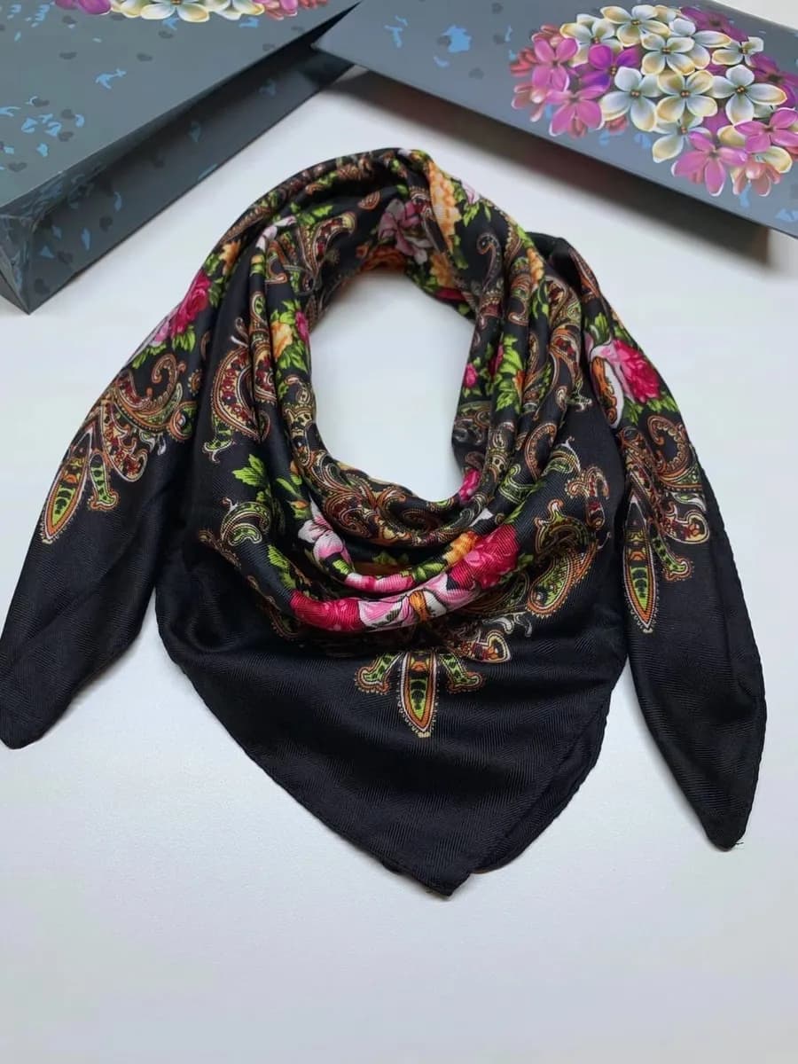 Платок на голову и на шею - фото 1