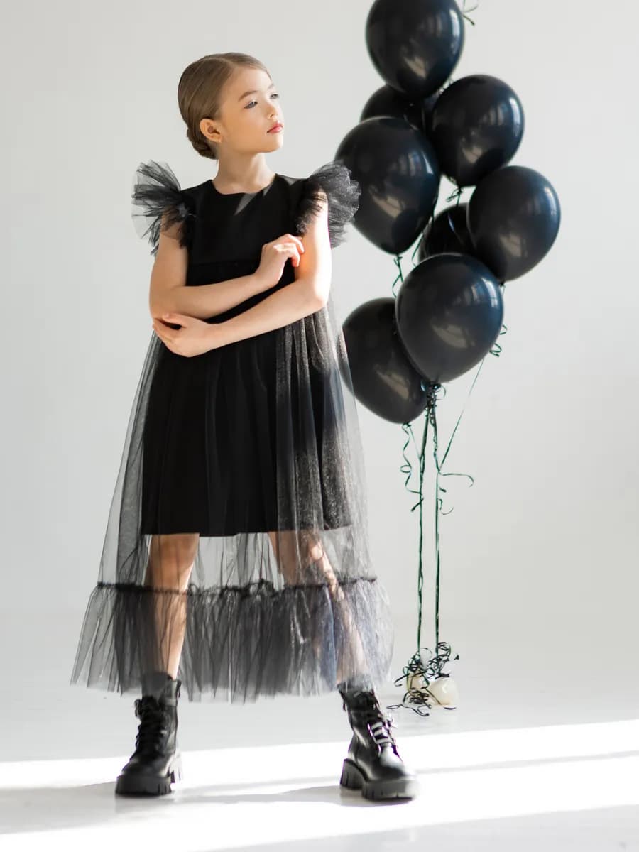 Платье нарядное праздничное пышное на выпускной в садик