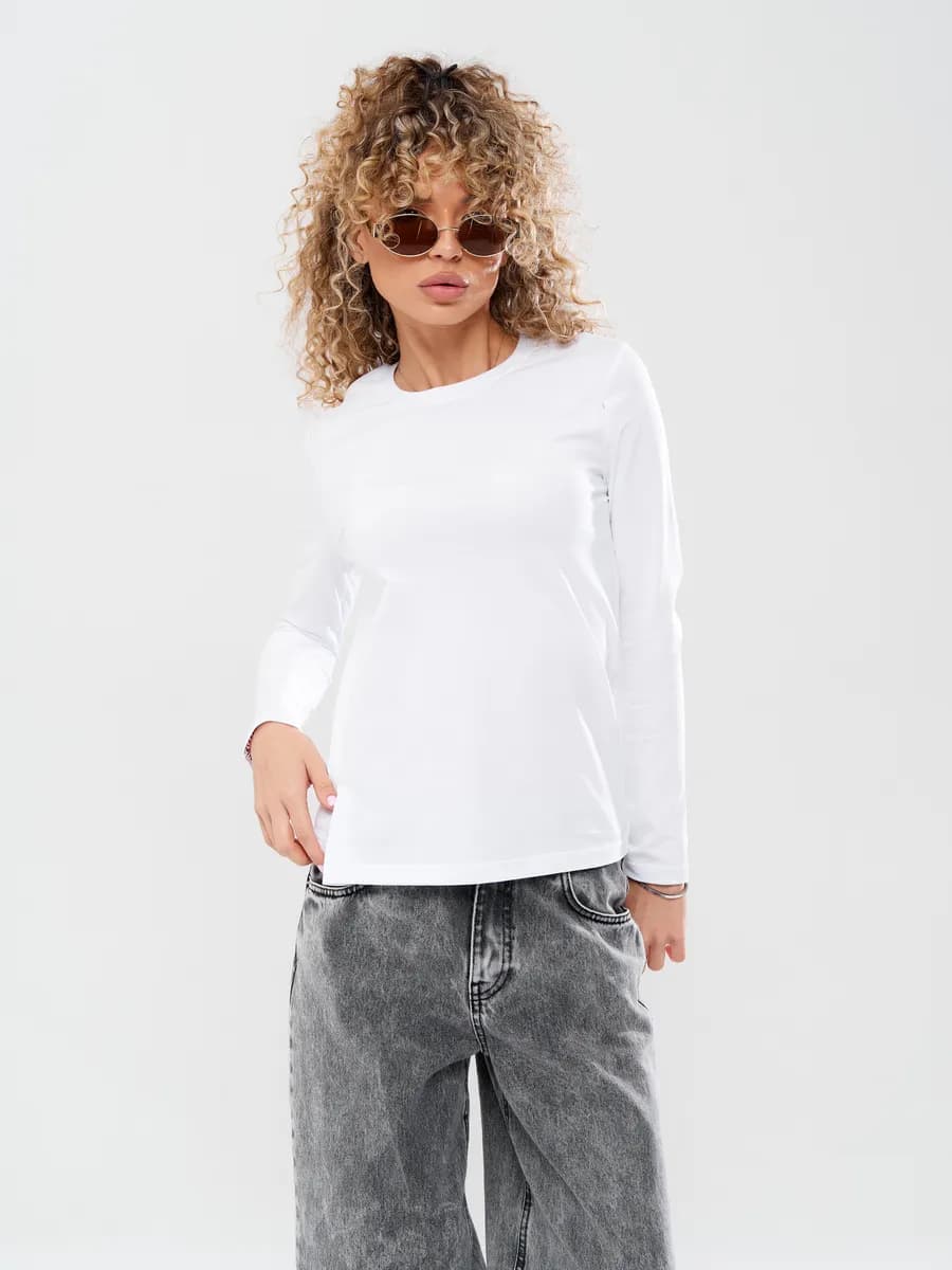 Лонгслив футболка с длинным рукавом