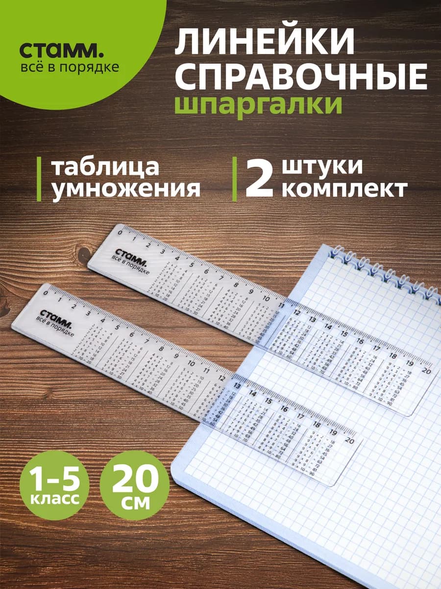 Справочные линейки шпаргалки