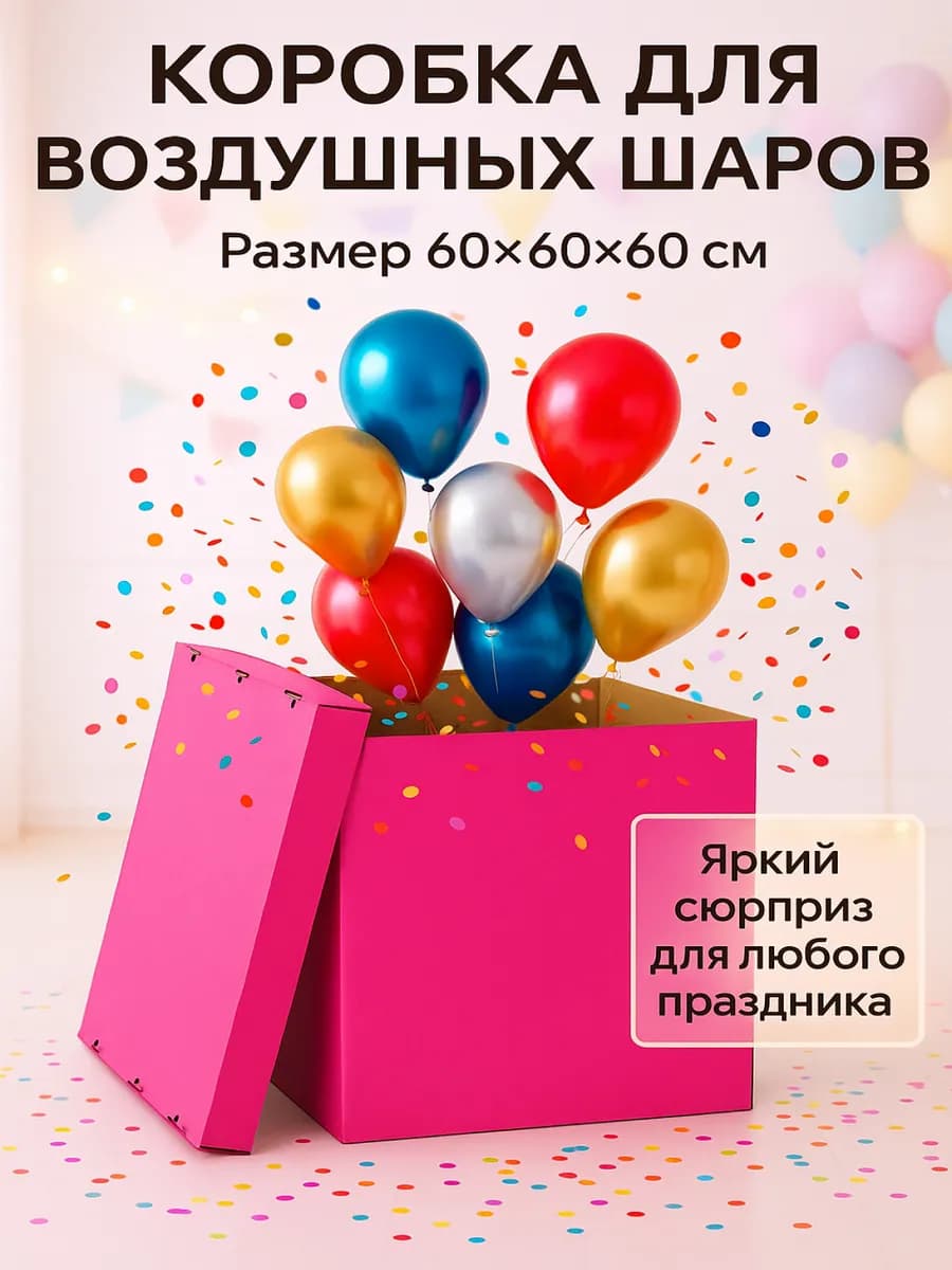 Коробка для воздушных шаров