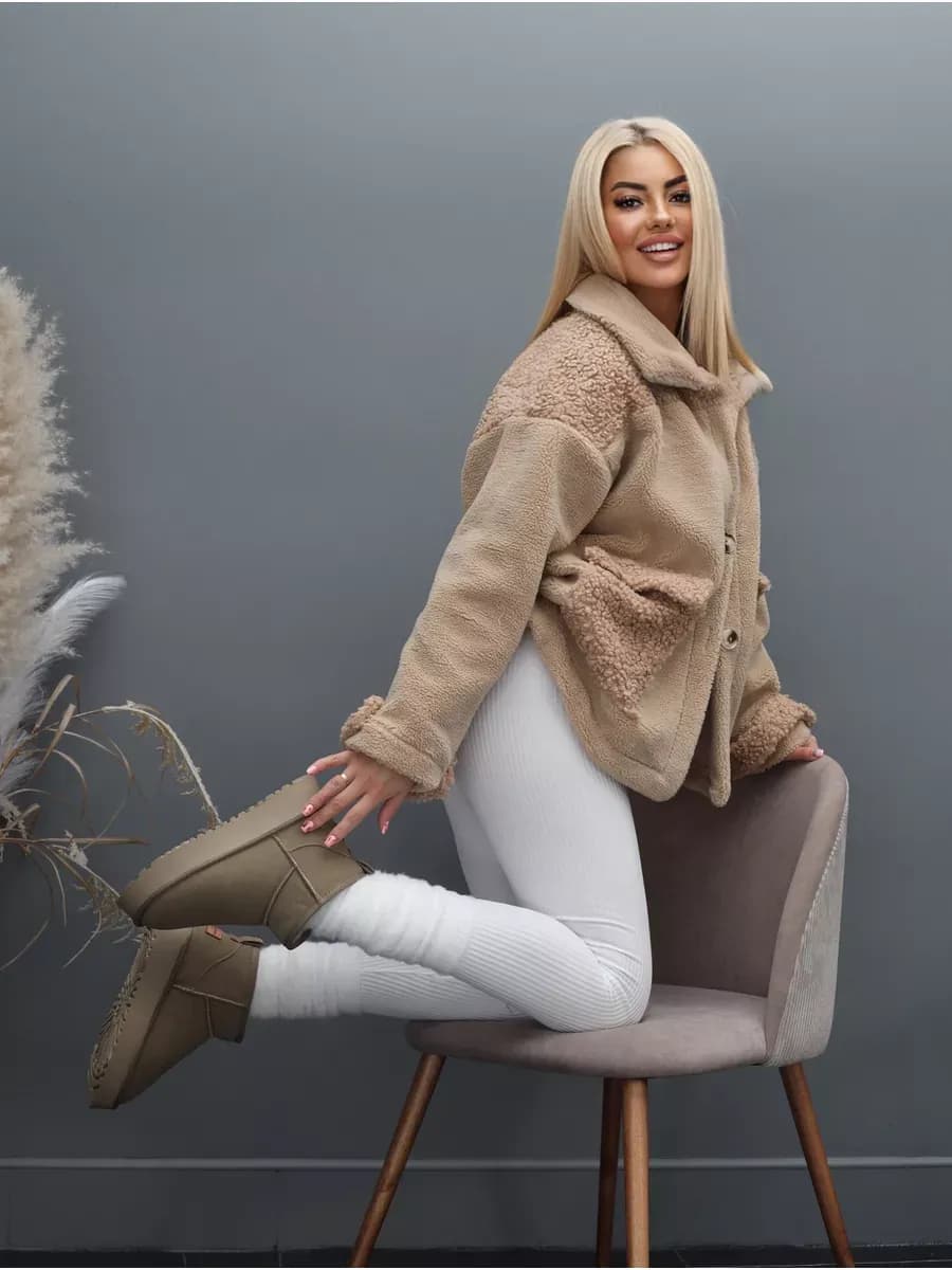 Угги зимние на толстой подошве