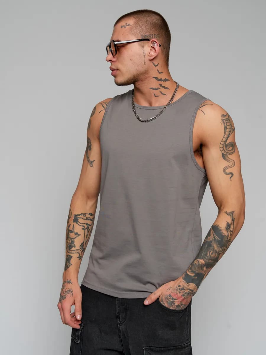 Майка мужская спортивная бельевая